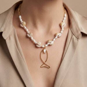 Aegean Pisces Shell Necklace