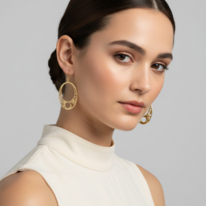 firefly gemini flash place the provided accessory product from nadine gems on a professional female fashio 33313812