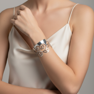 firefly gemini flash place the provided accessory product from nadine gems on a professional female fashio 506697