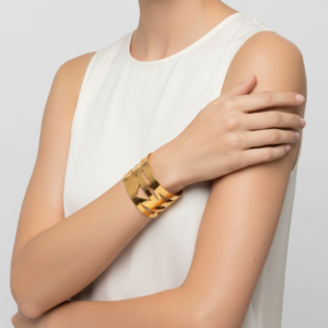firefly gemini flash place the provided accessory product from nadine gems on a professional female fashio 605804