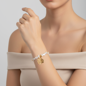 firefly gemini flash place the provided jewelry product from nadine gems on a professional female fashion 85666312
