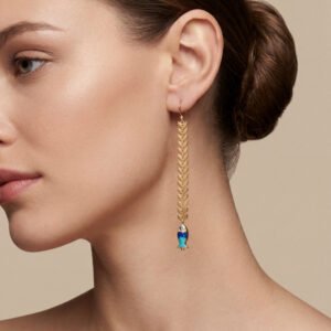 Pisces Fishbone Earrings