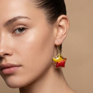 Star Drop Earrings