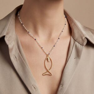 Fish Pendant Necklace