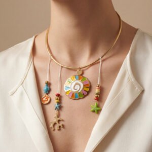 Marina Mobile Torque Necklace