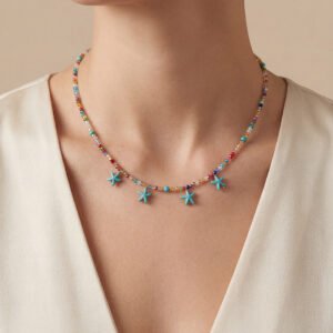 Stella Marina Beaded Choker