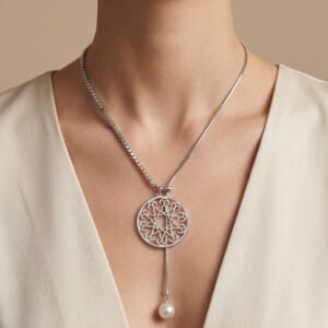 Azure Reef Layered Pendant Necklace