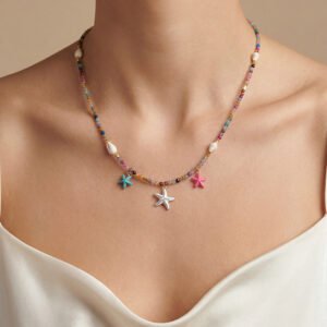 Seaside Star Trio Necklace