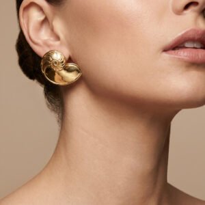 Nautilus Shell Earrings